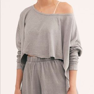 Free people Throw and go set